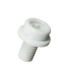 Tryckknapp del 3 - komposit M6, 10mm Vit