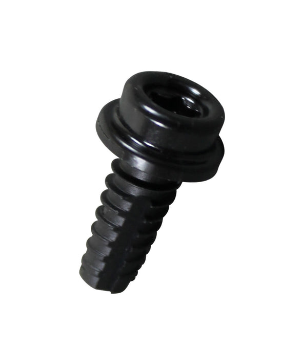 Tryckknapp del 3 - komposit 16mm Svart