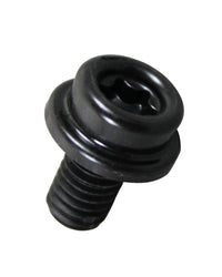 Tryckknapp del 3 - komposit M6, 10mm Svart