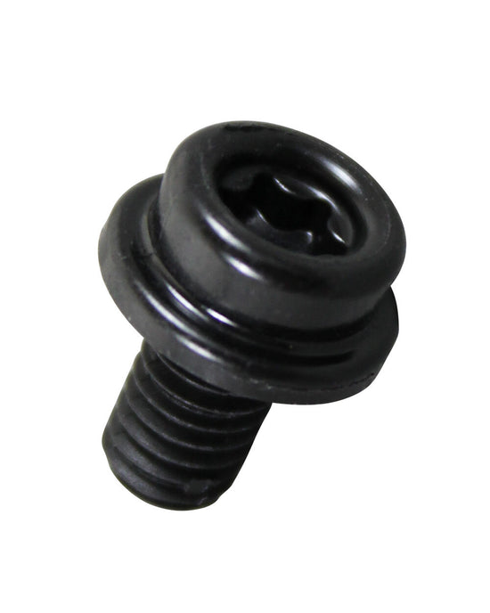 Tryckknapp del 3 - komposit M6, 10mm Svart