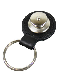 Loxx/Tenax Nyckelring i läder - Svart