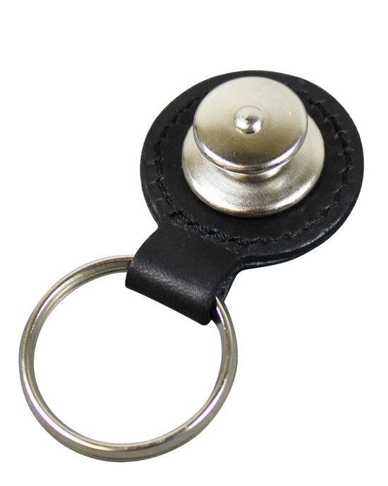 Loxx/Tenax Nyckelring i läder - Svart