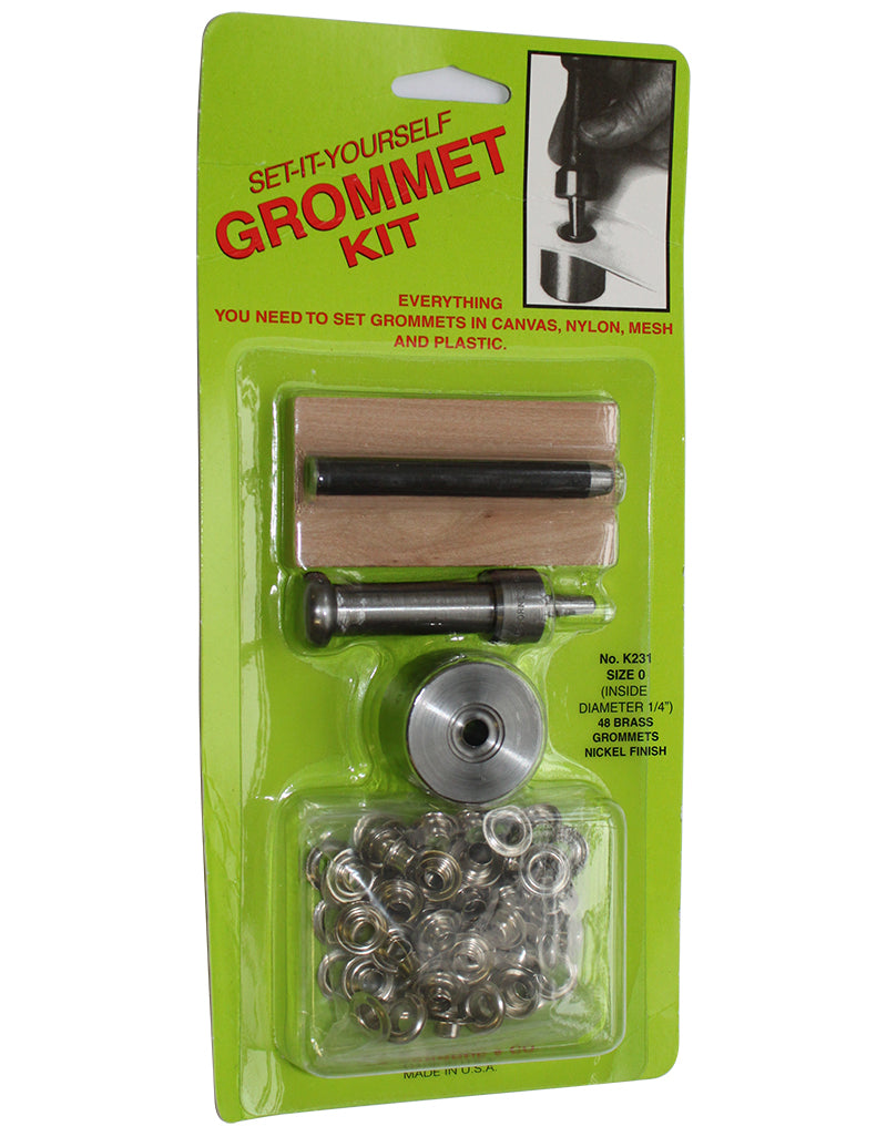 Öljettset stl 0 Förnicklad