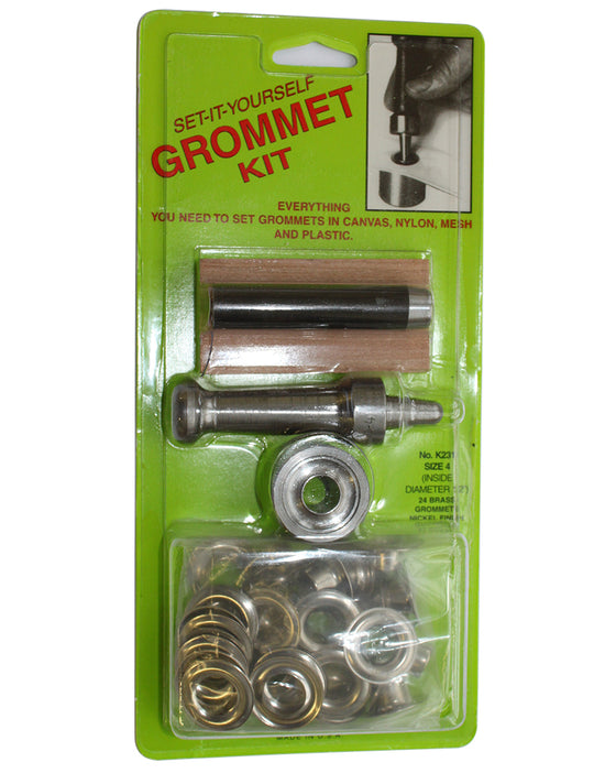 Öljettset stl 4, Förnicklad