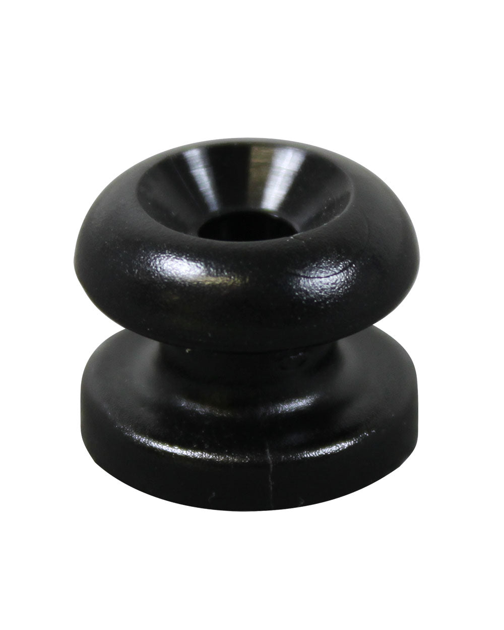 Knopp - Med fot - SVART