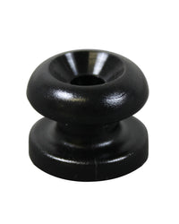 Knopp - Med fot - SVART