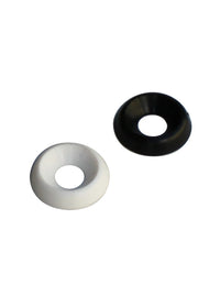 Klädselbricka 5mm Nylon Svart