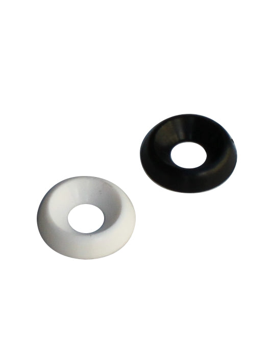 Klädselbricka 5mm Nylon Svart