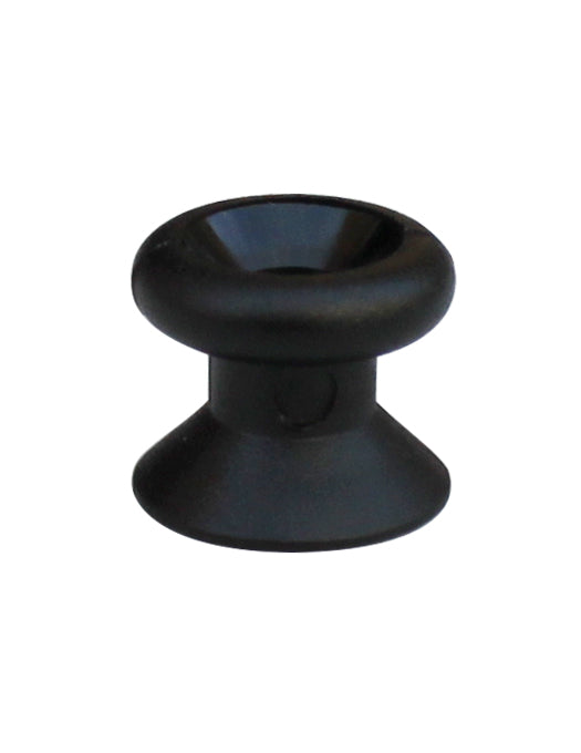 KNOPP - Med fot - Svart `Norsk Knopp`