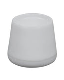 Plastfot Utvändig 18-19mm Vit