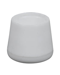 Plastfot Utvändig 18-19mm Vit