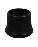 Plastfot Utvändig 19 Svart