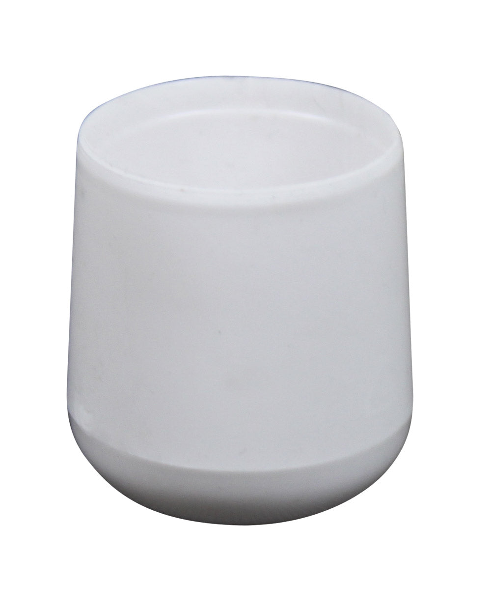 Plastfot Utvändig 22mm Vit