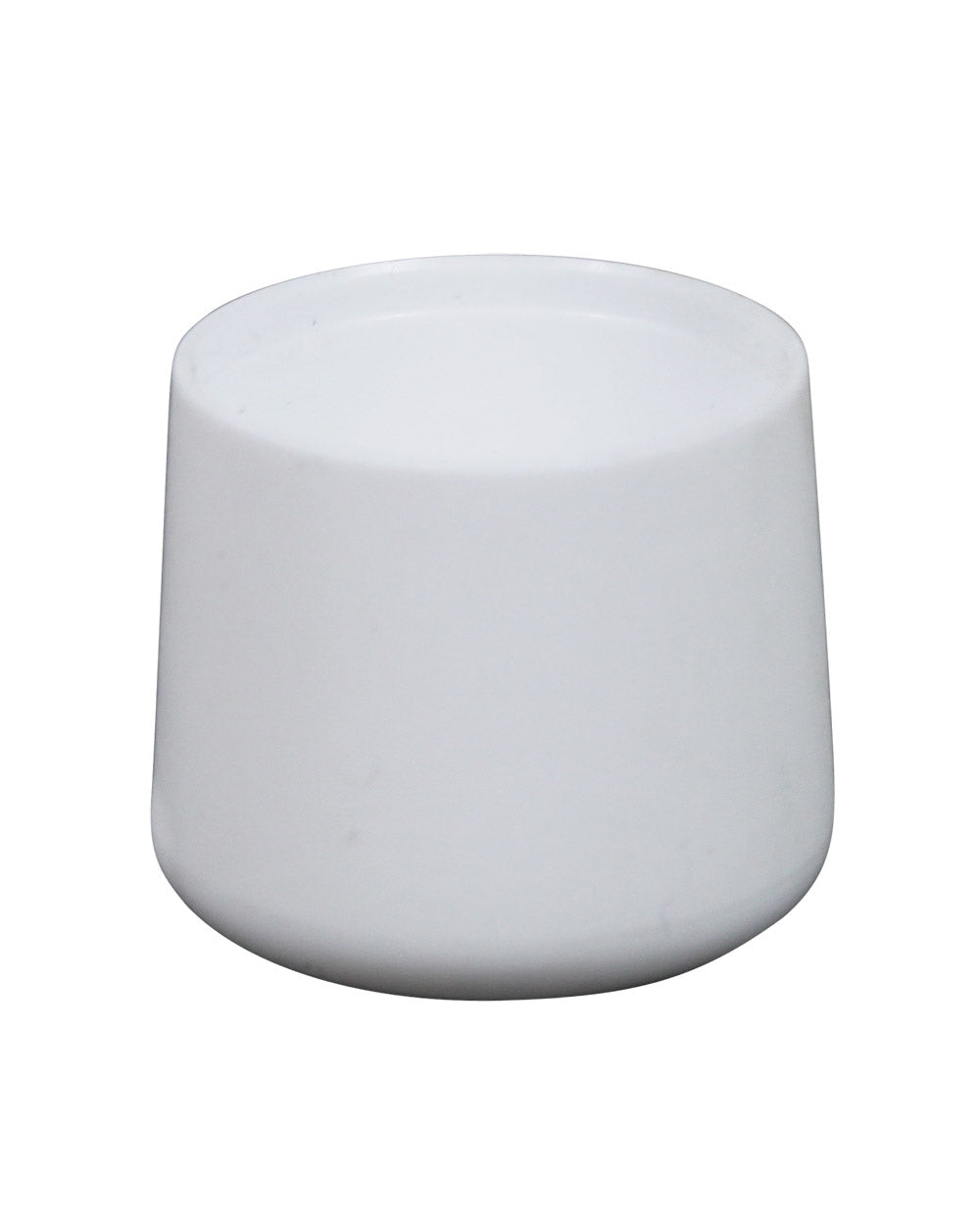 Plastfot Utvändig 25mm Vit