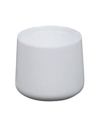 Plastfot Utvändig 25mm Vit