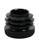 Plastfot Invändig 22mm Svart