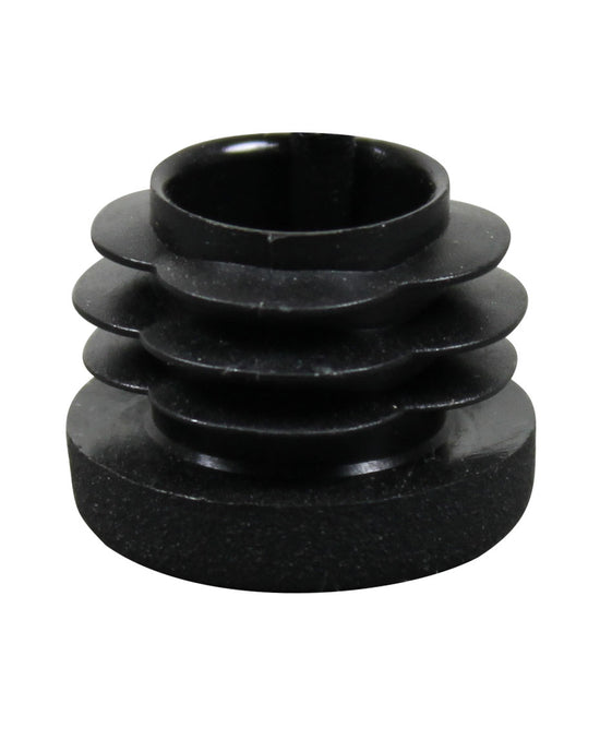 Plastfot Invändig 22mm Svart