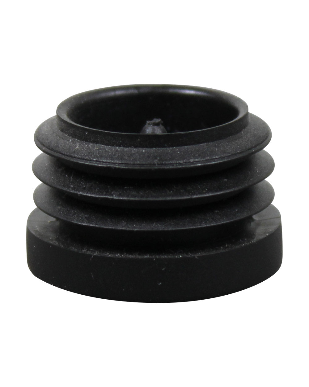 Plastfot Invändig 25mm Svart