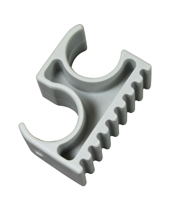 Sunblocker clip Dubbel 22mm, vit