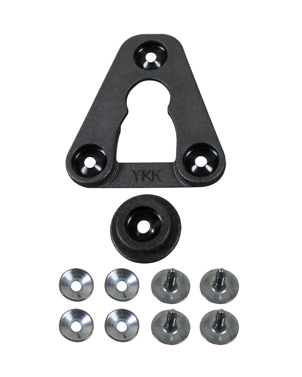 Fäste universal YKK, 2 delar komplett
