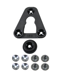 Fäste universal YKK, 2 delar komplett