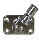 Sidofästet 4 hål, tapp 18 mm rör