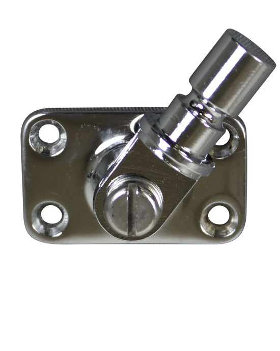 Sidofästet 4 hål, tapp 18 mm rör