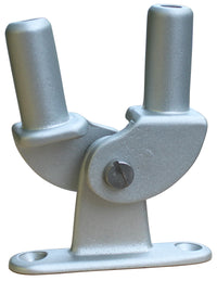 Kapellbeslag Dubbel 19mm Aluminium