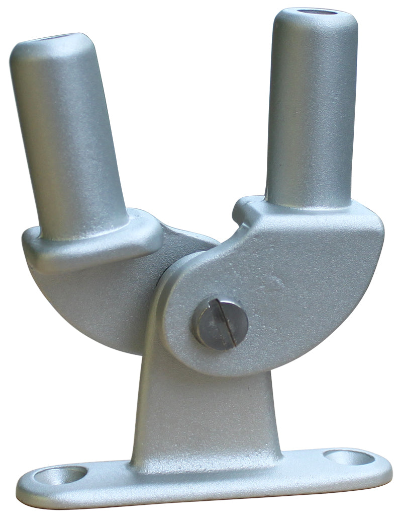 Kapellbeslag Dubbel 19mm Aluminium