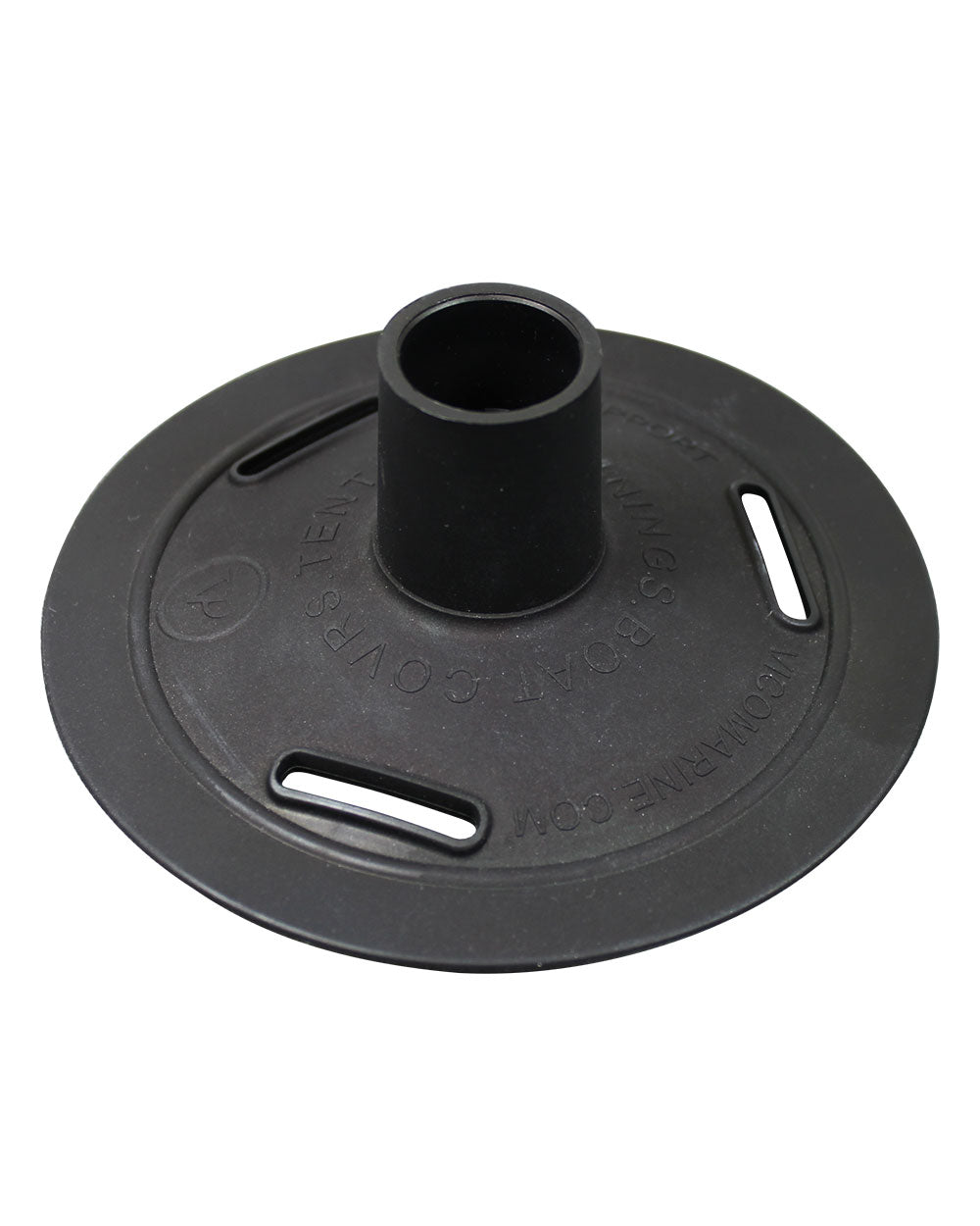 Hatt med hål för rem - Svart