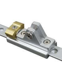 Skena T - Vagn, fast gaffel i aluminium