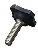 Skruv Med Svart Ratt - 1/4" x 20mm