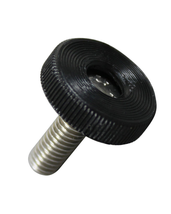 Ratt Svart Med Bult M6 RF Låg