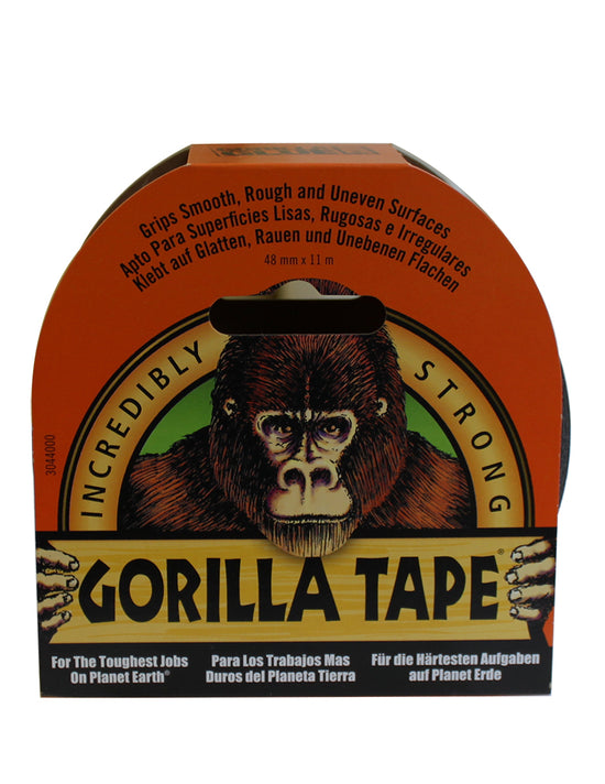 Tejp Gorilla 4,8 x 11 Svart