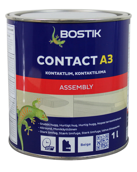 Lim Vattenbaserat Contact 31 Bostik 1L