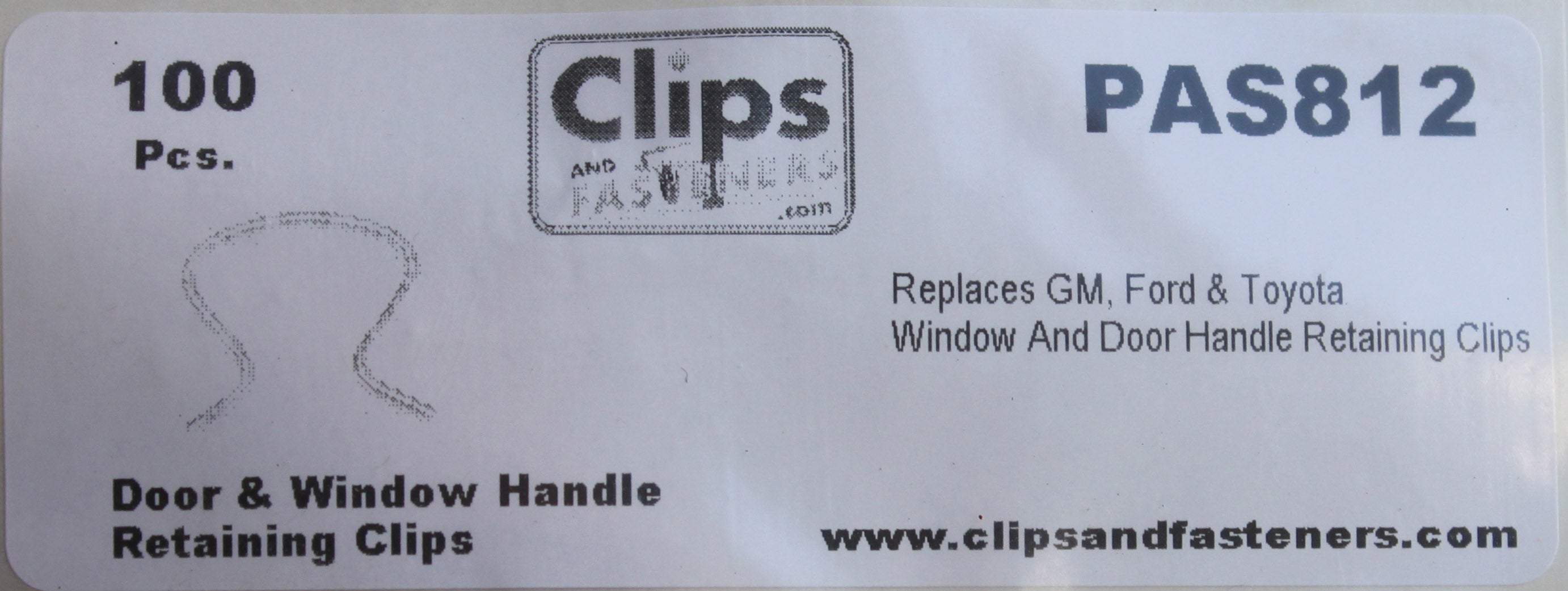 Clips - Dörr och fönster handtag