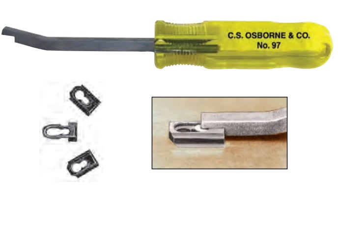 Mejsel till plastclips