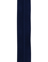 Blixtlås Spiral 4mm Löpmeter Blå