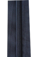 Blixtlås Spiral 10mm Löpmeter Svart