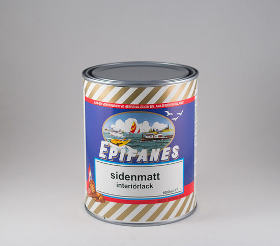 Sidenmatt interiörlack