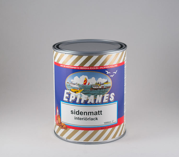 Sidenmatt interiörlack