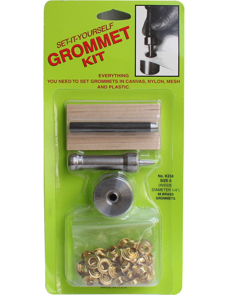 Öljettset stl 0 Mässing