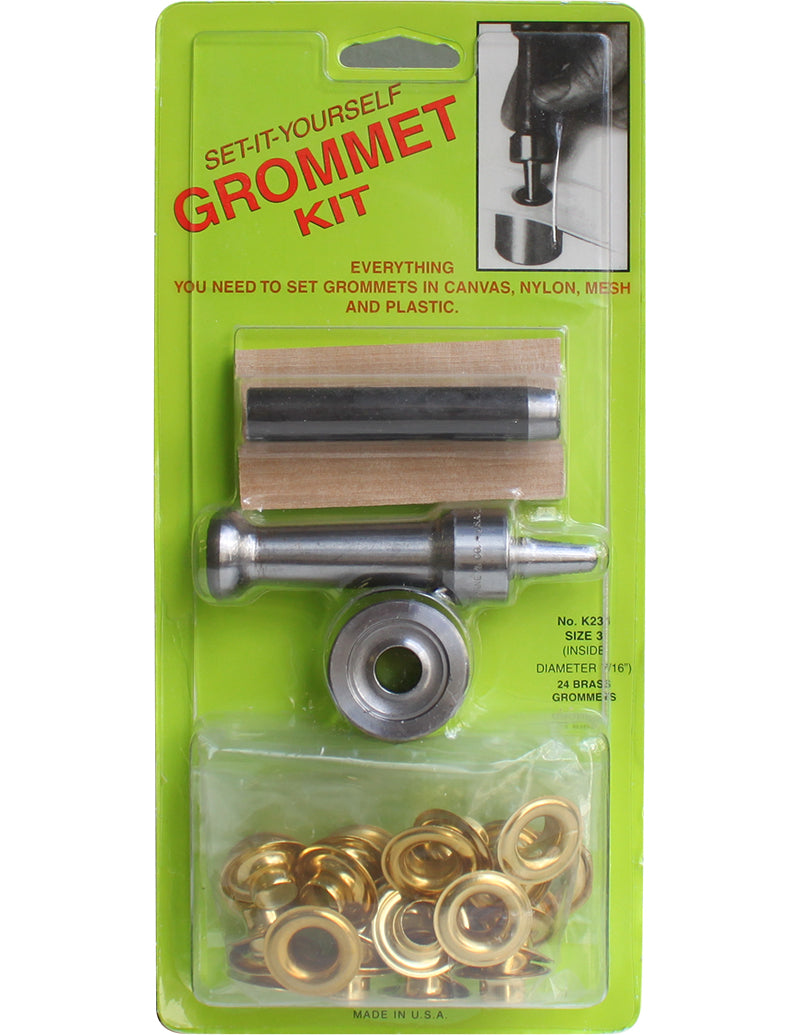 Öljettset stl 3 Mässing