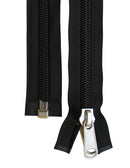 Blixtlås Spiral Delbart 10mm SVART - 2,5m