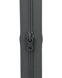 Blixtlås Spiral 4mm Löpmeter Grå