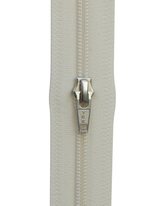 Blixtlås Spiral 6mm Löpmeter Off White