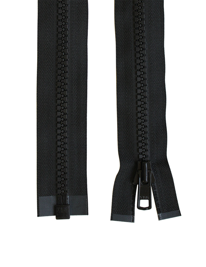 Blixtlås Tagg 10mm Svart - 0.55m Tillfällig