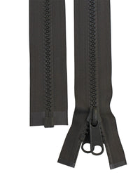 Blixtlås Tagg 10mm Delbart Grå - 1,5m