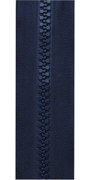 Blixtlås Tagg 10mm Löpmeter Blå