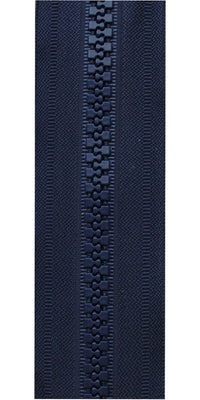 Blixtlås Tagg 10mm Löpmeter Blå